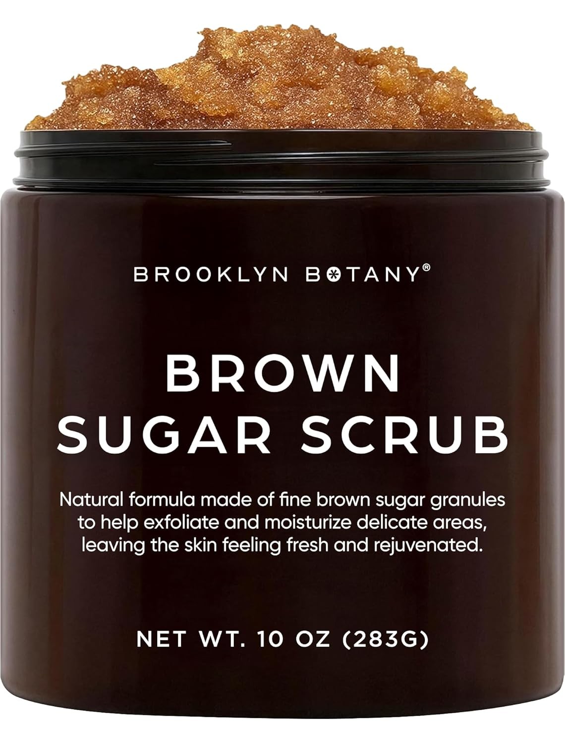Brooklyn Botany Brown Sugar Body Scrub – Moisturizing and Exfoliating Body