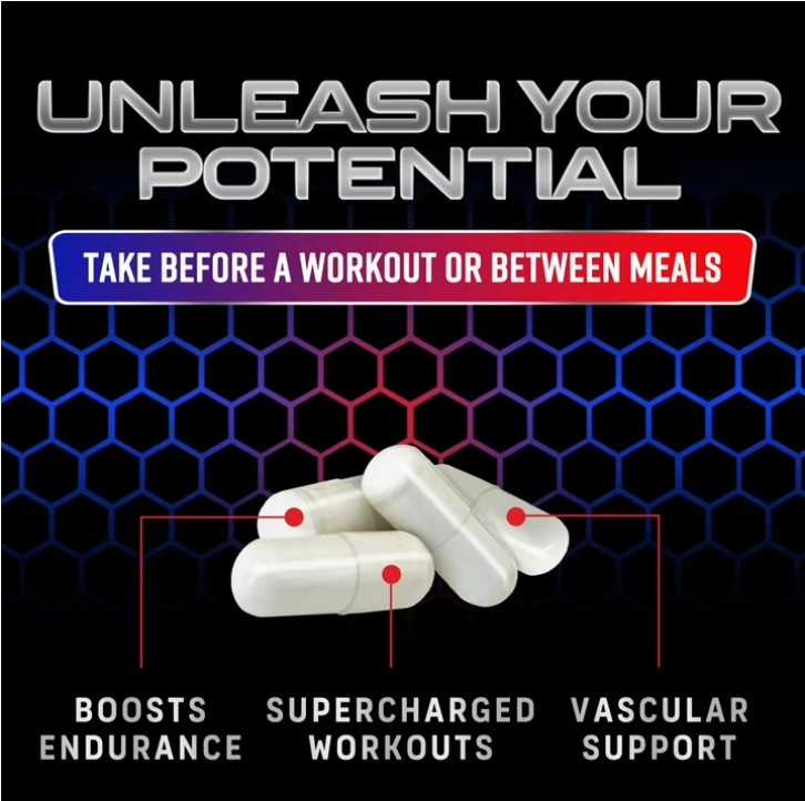 ( 2 pack ) Nitric Oxide Booster 3000mg L-Arginine 3X Extra Strength Capsules