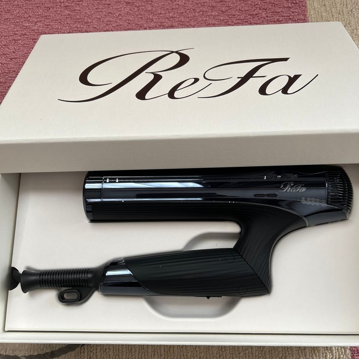 ReFa Hair Dryer BEAUTECH DRYER SMART W RE-AX-03A Black AC100-240V 50/60Hz New
