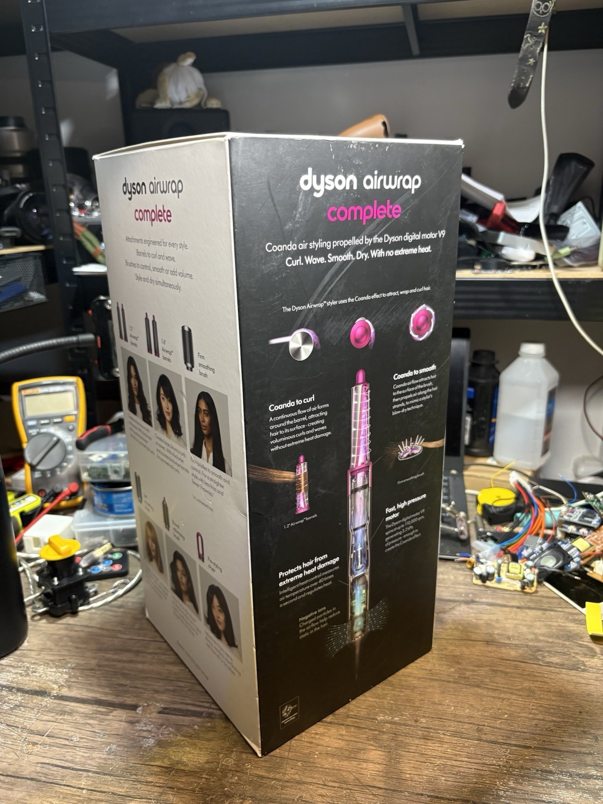 Dyson Air wrap Attachment And Box