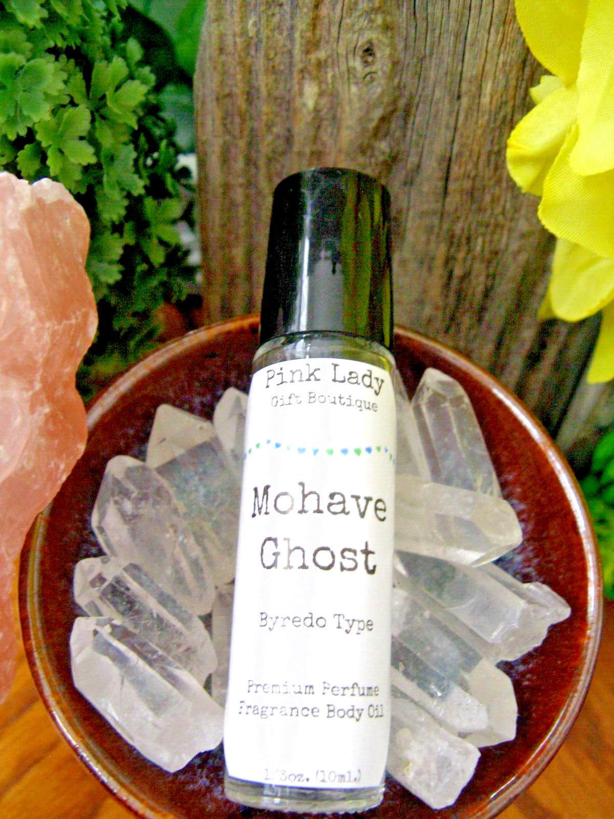 New Mohave Ghost Type Premium Fragrance Body Oil Roller Ball Bottle – 1/3oz.