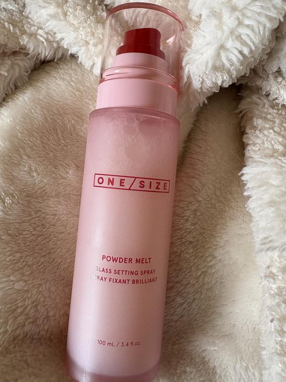 100% Authentic ONE/SIZE by Patrick Starrr Powder Melt Glass Setting Spray,3.4oz