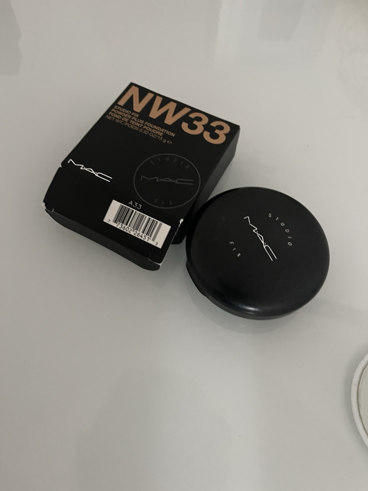 MAC Studio Fix Powder Plus Foundation – NW33 – 15g /0.52oz New in Box