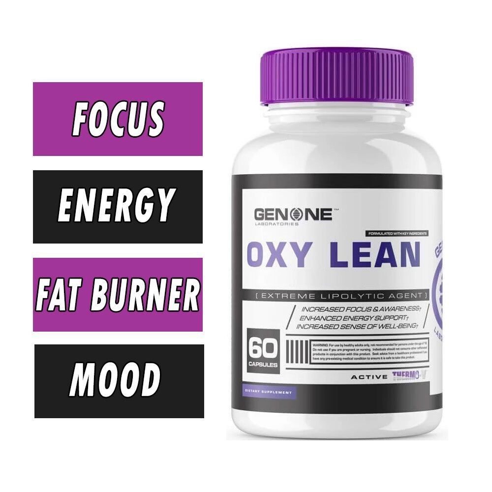 ♨️GENONE™ OXY LEAN ELITE / 60 CT / FAT BURNER / MOOD ENHANCER / APPETITE CONTROL