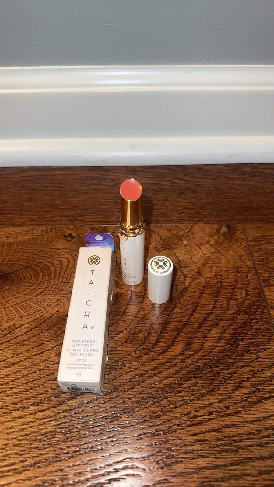 TATCHA The Kissu Lip Tint SPF 25 Moisture~ PLUM BLOSSOM – Full Size ~ Boxed NEW