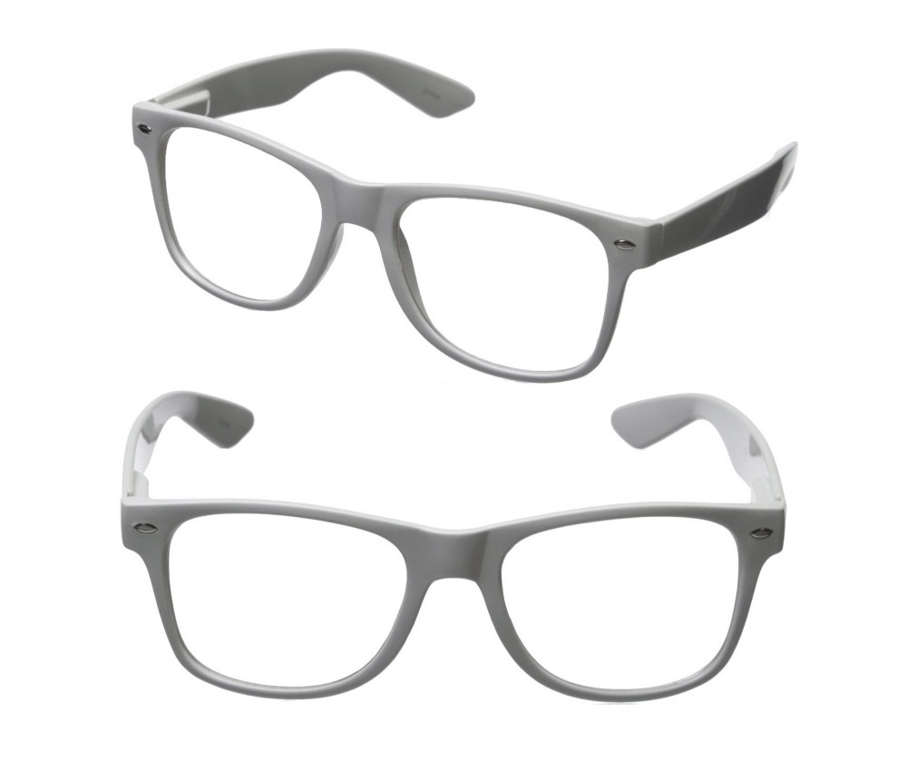 Classic clear frame reading glasses – simple unisex readers