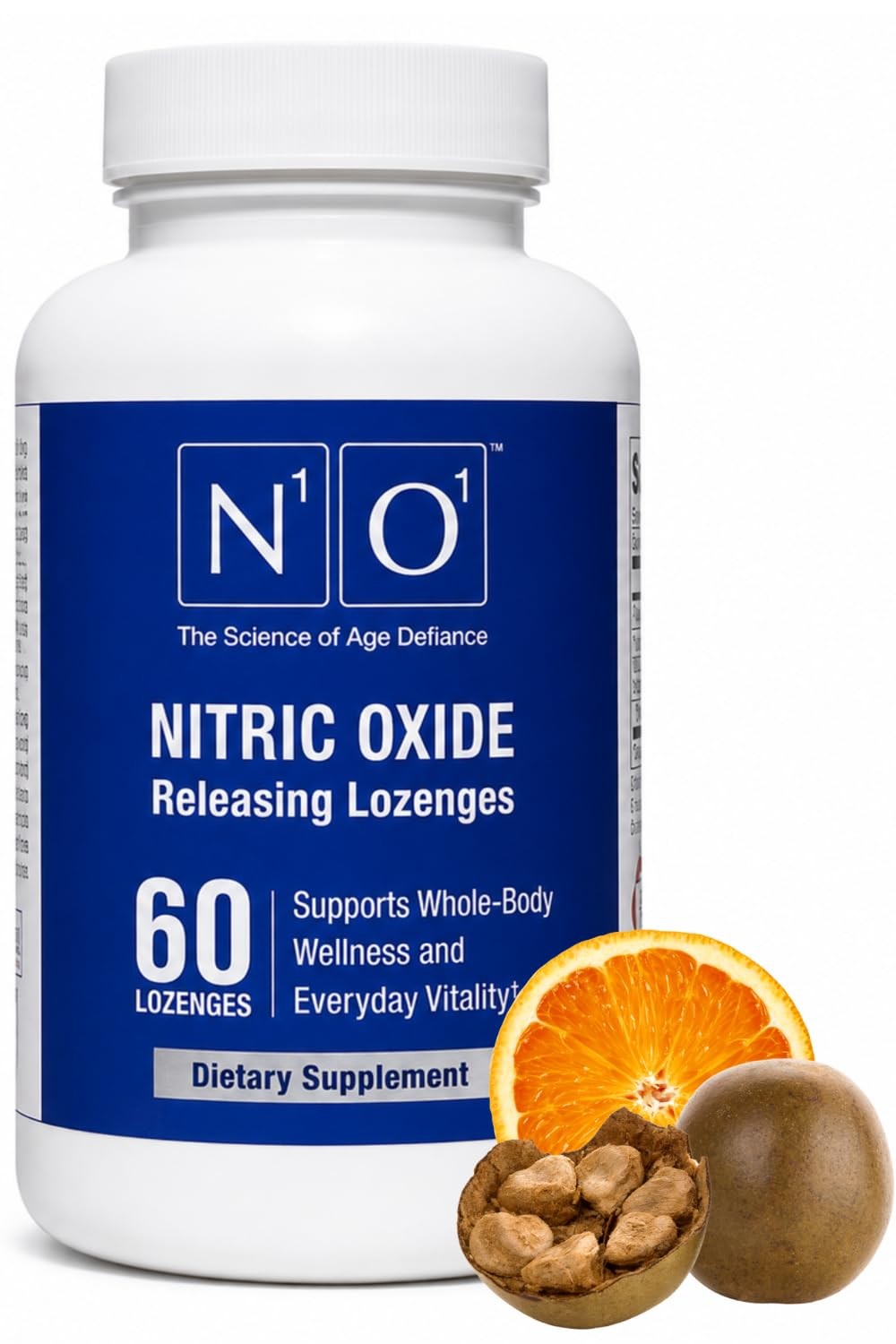 Nitric Oxide Lozenges, 60 Count, 30-Day Supply Supplement