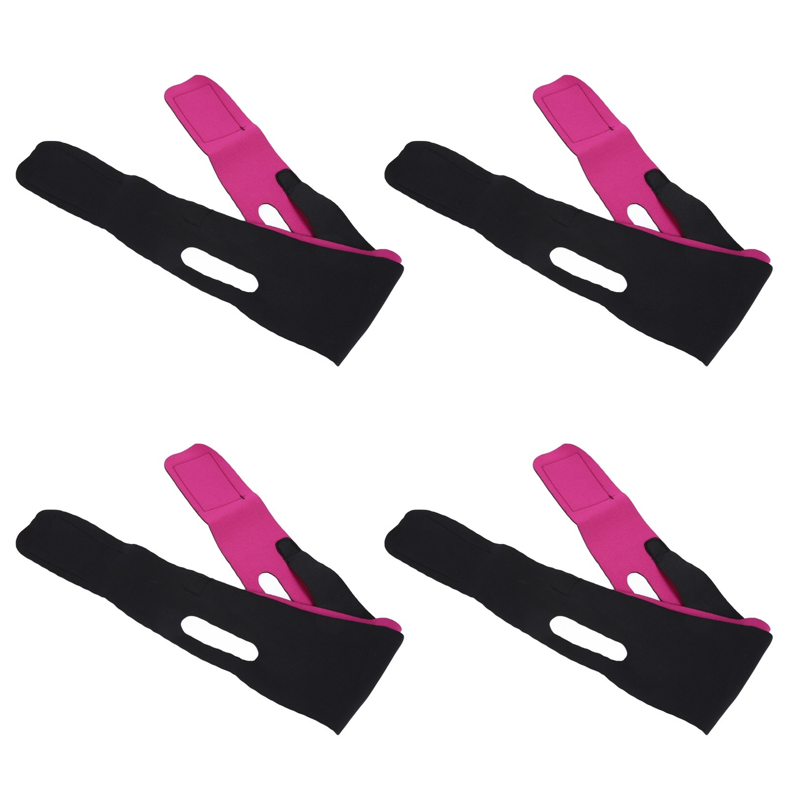 4pcs Face Lifting Strap Remove Double Chin Prevent Sagging V Shaped Slimming WTD