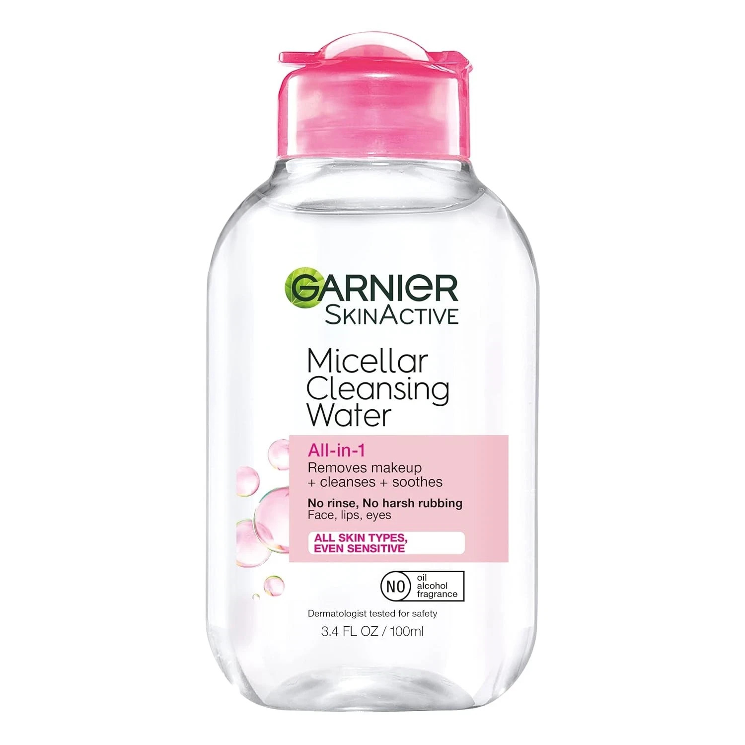 Garnier Micellar Cleansing Water Makeup Remover Facial Cleanser 3.4 oz All Skin