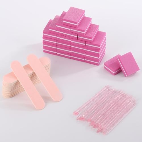 24 Sets Disposable Manicure Kit, Individually Package Nail Kit,Manicure 24-Sets