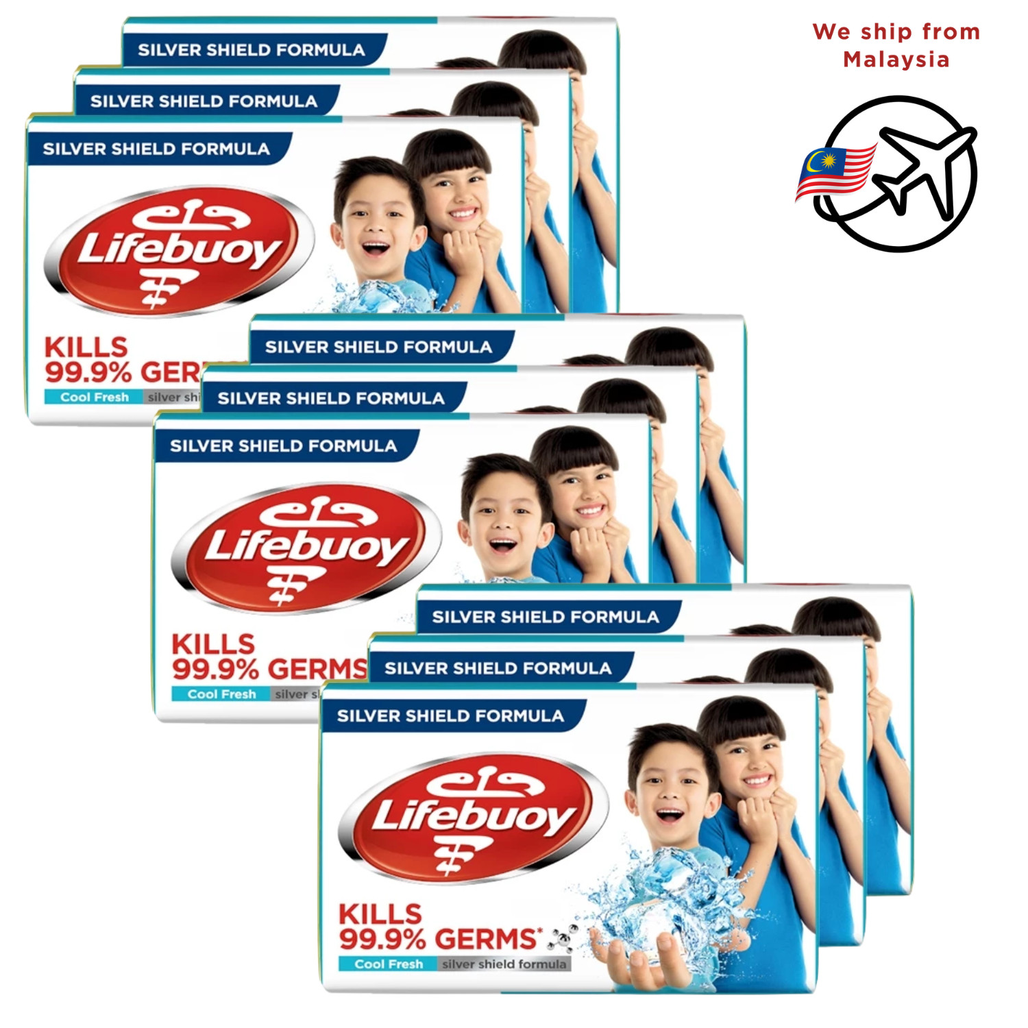 Lifebuoy Bar Soap Cool Fresh 70g x 3 x 3Pack