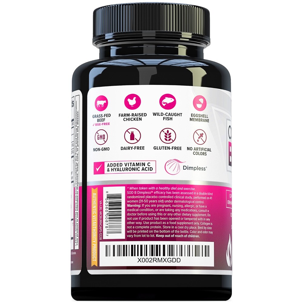 Multi Collagenic Burn – Moisturizing Ingredients + Hyaluronic Acid and Vitamin C