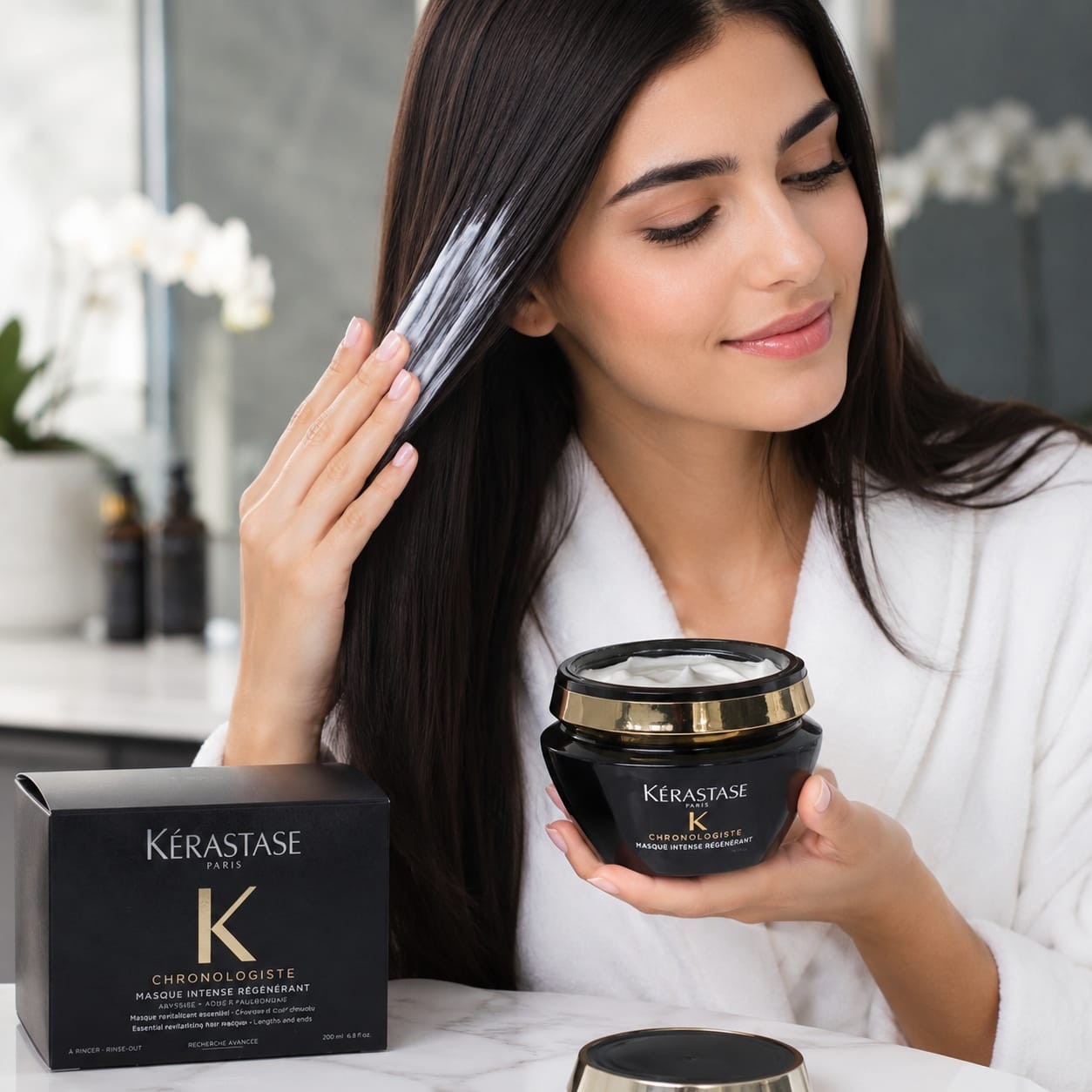 Kérastase Chronologiste Hair Masque Intense Régénérant 200ml / 6.8oz New Authent