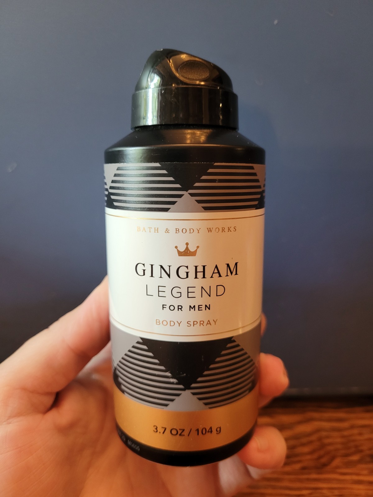 Bath & Body Works Men’s Collection Body Spray 3.7 oz GINGHAM LEGEND FOR MEN NEW
