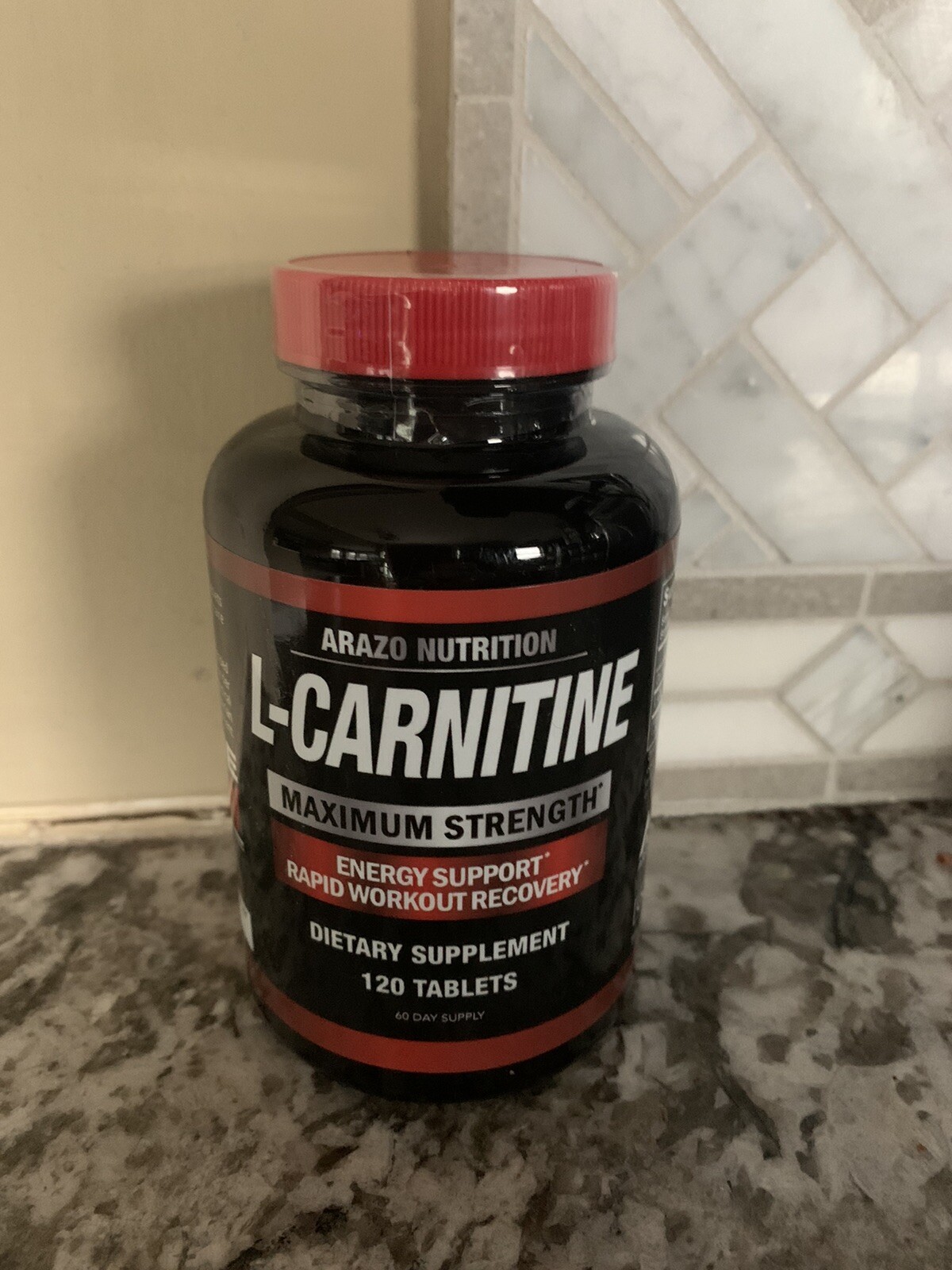 ARAZO NUTRITION L-Carnitine 1000mg Servings Maximum strength ex: 12/2024