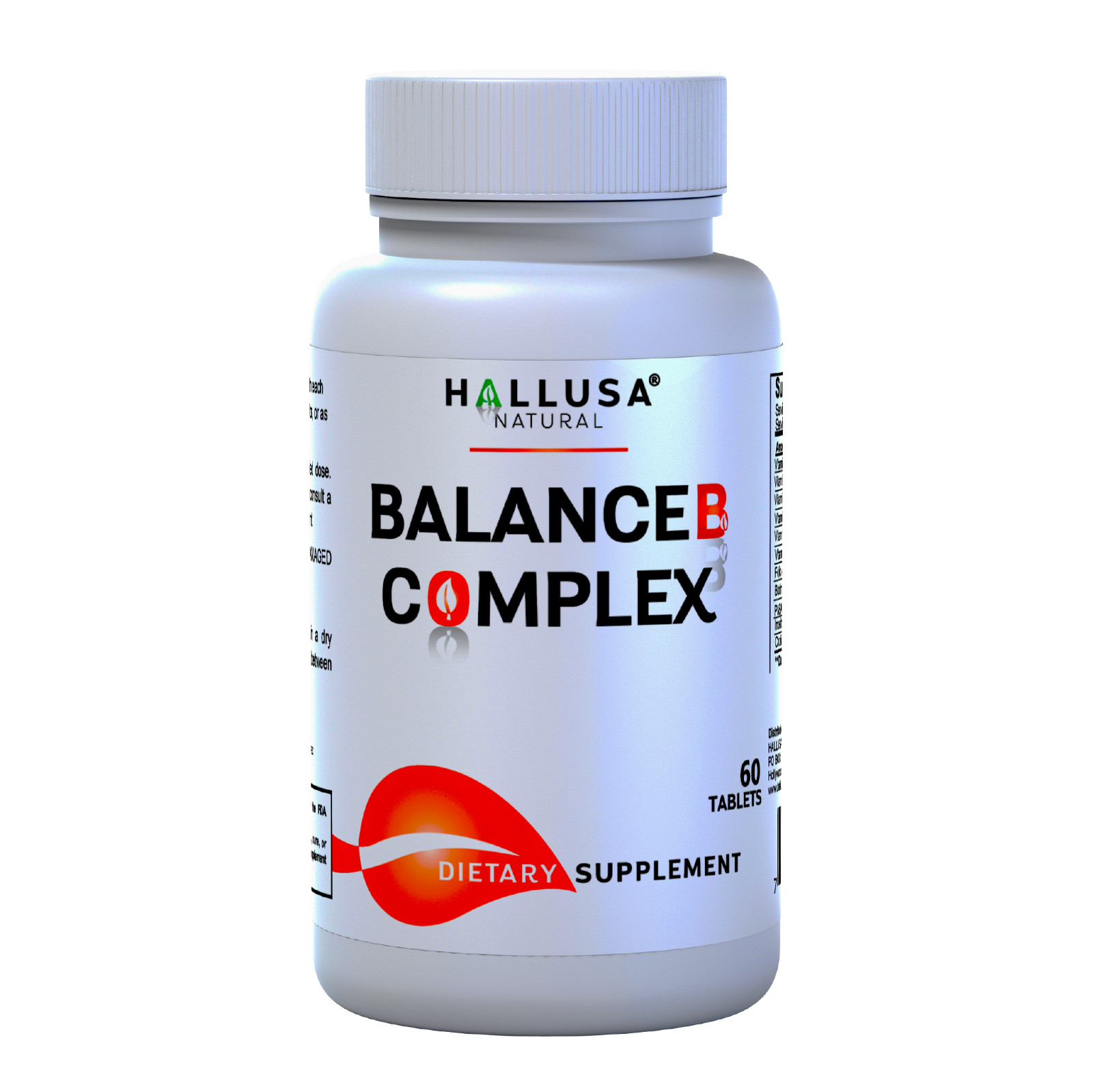 Balance B Complex – Vitamins – Biotin – Energy Supplement – 60 Tab