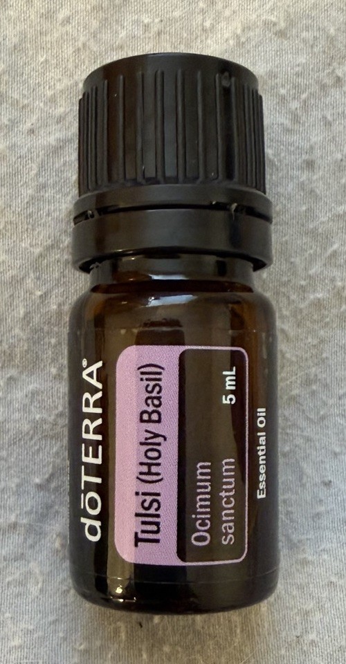 Doterra Essential Oil 5ml Exp. 08/2025 – Tulsi (Holy Basil) 95% Full