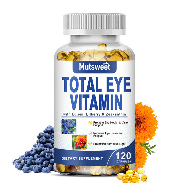 Lutein and Zeaxanthin, Eye Health Supplement 120 Capsules Promote Healthy Eye