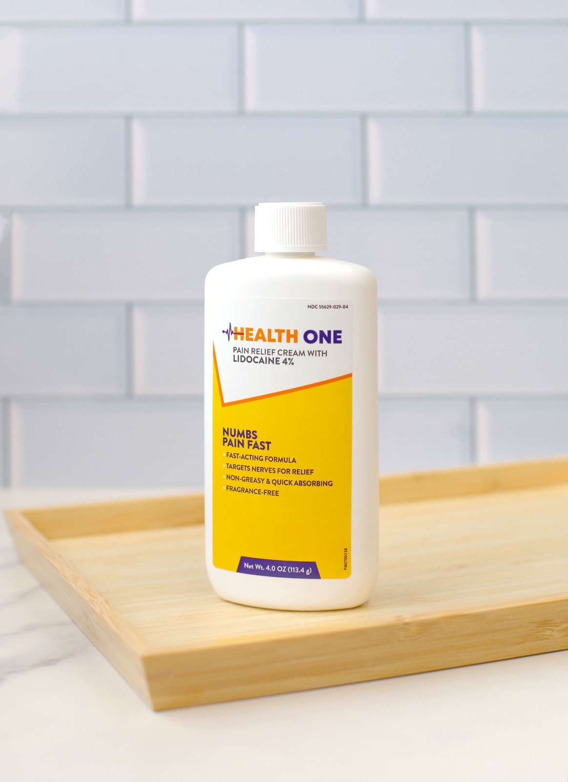 Health One Lidocaine 4% Pain Relief Cream – Numbing Topical Analgesic, 4 oz
