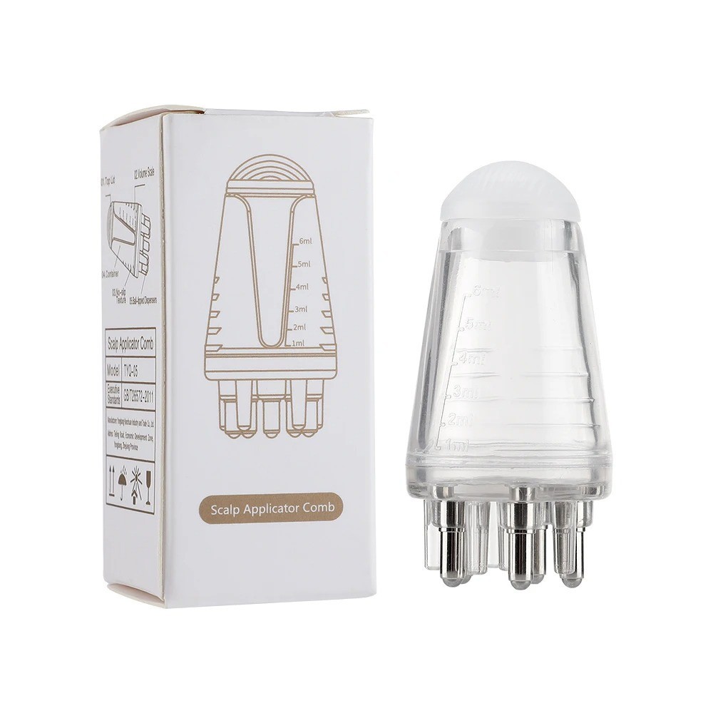 1pc Scalp Oil Applicator Hair & Head Massage Care Comb Root Oil Dispenser Comb