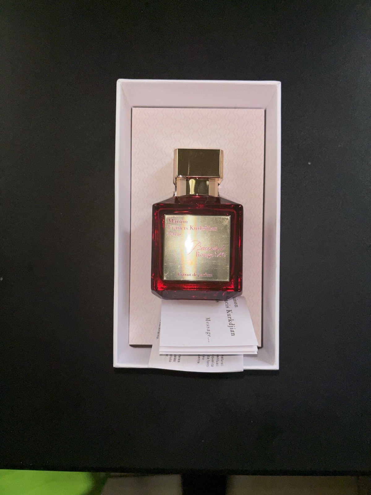 BACCARAT ROUGE 540 2.4 FL OZ EDP. NEW SEALED & FREE SHIPPING!