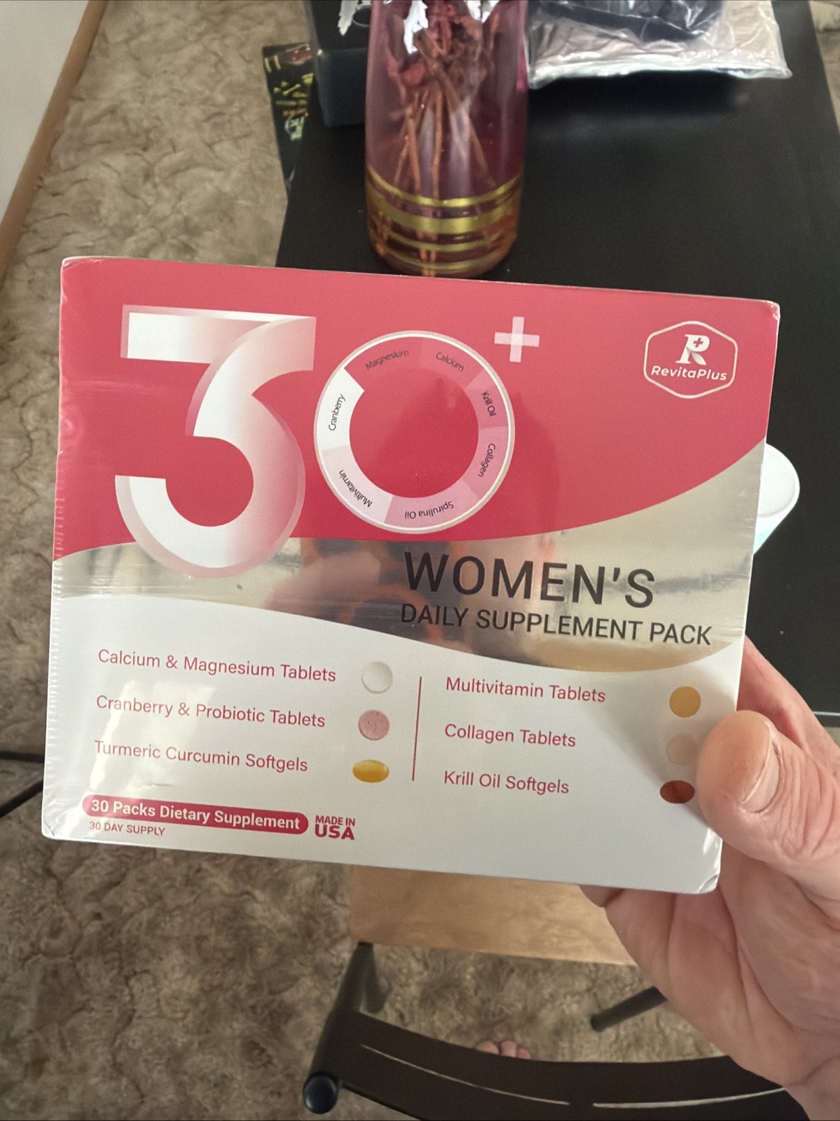 Multivitamin for Women with Vitamin A,B,C,D3,E,K2,Biotin, Collagen,Krill Oil,…