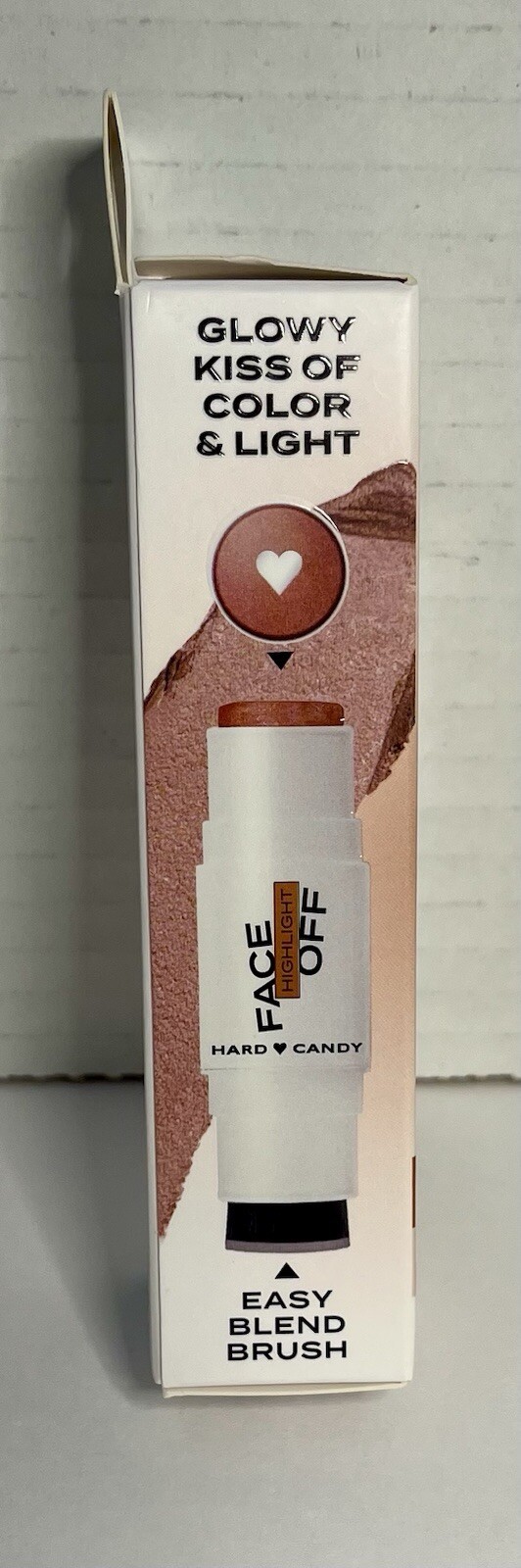 Hard Candy Face Off Luminous Glow Stick Crystal Infused 24K Rose .21oz/6g