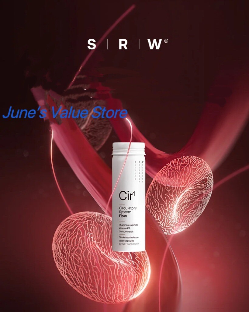 3 * SRW Cir1 circulatory system Flow 60 Delayed Release Vege Capsules
