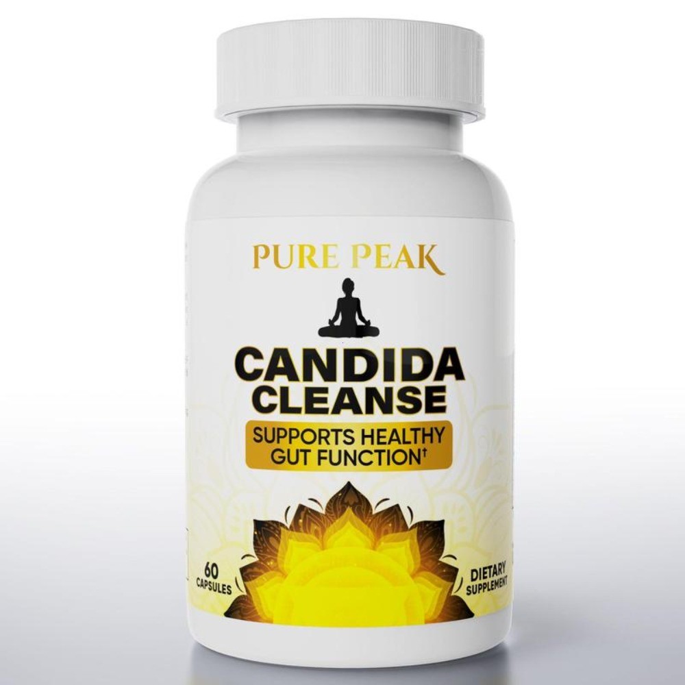 Candida Cleanse Gut & Colon Support 60 Capsules For Women & Men, Fast shipping