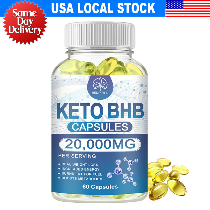 Best BHB Keto Diet Pills 20000mg Burn Fat-ACV Advanced Ketosis,Weight Loss,Detox