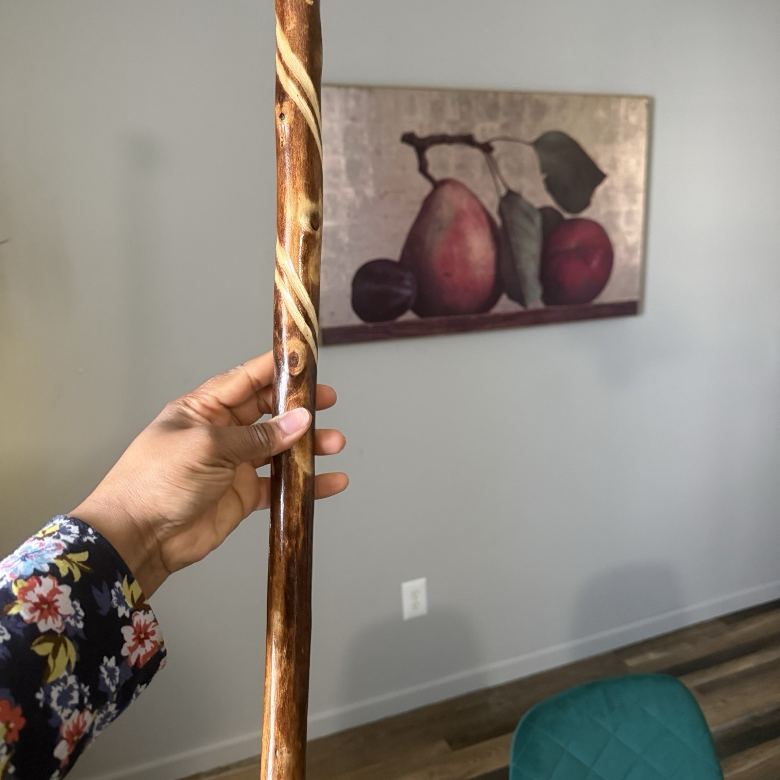 Walking Cane Stick Mobility USMC United State Marine Corps Handcrafted 35”