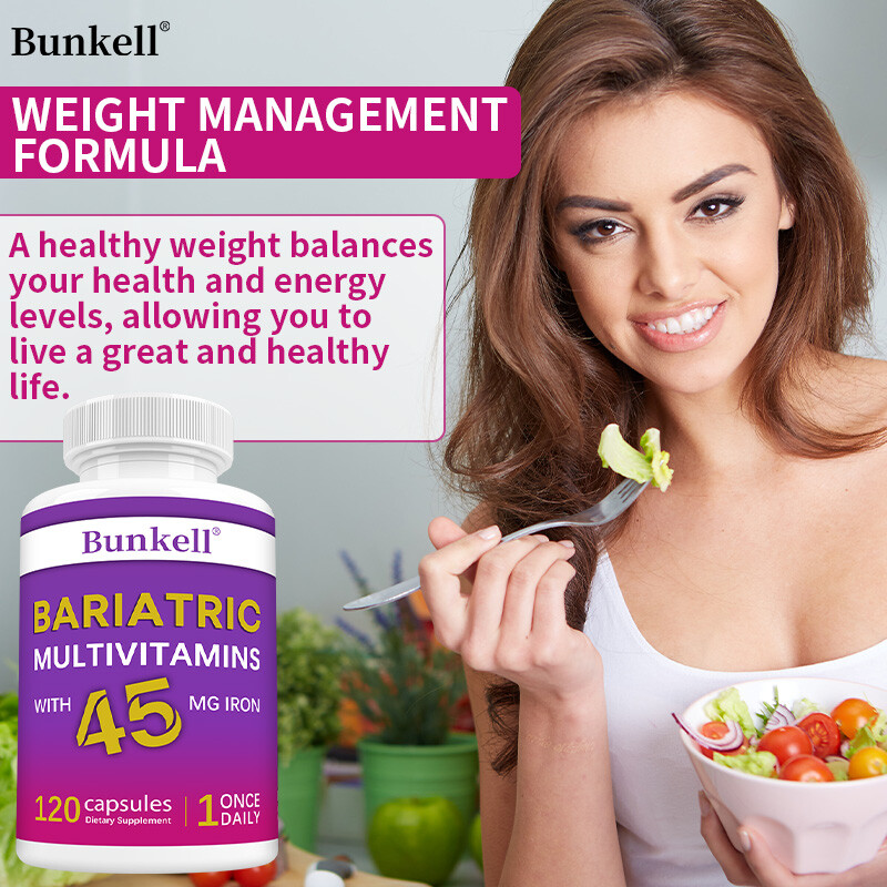 Bariatric Multivitamin | 45mg | FAT BURNER Weight Loss Capsules