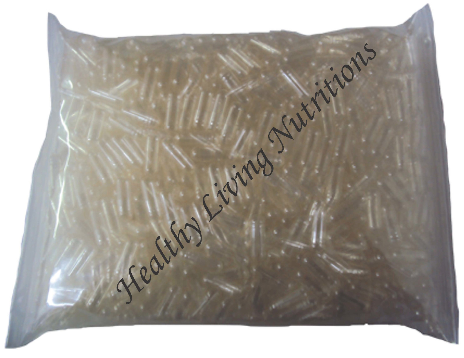 500 EMPTY gel GELATIN CAPSULES ~SIZE 00 ~BULK (Kosher)