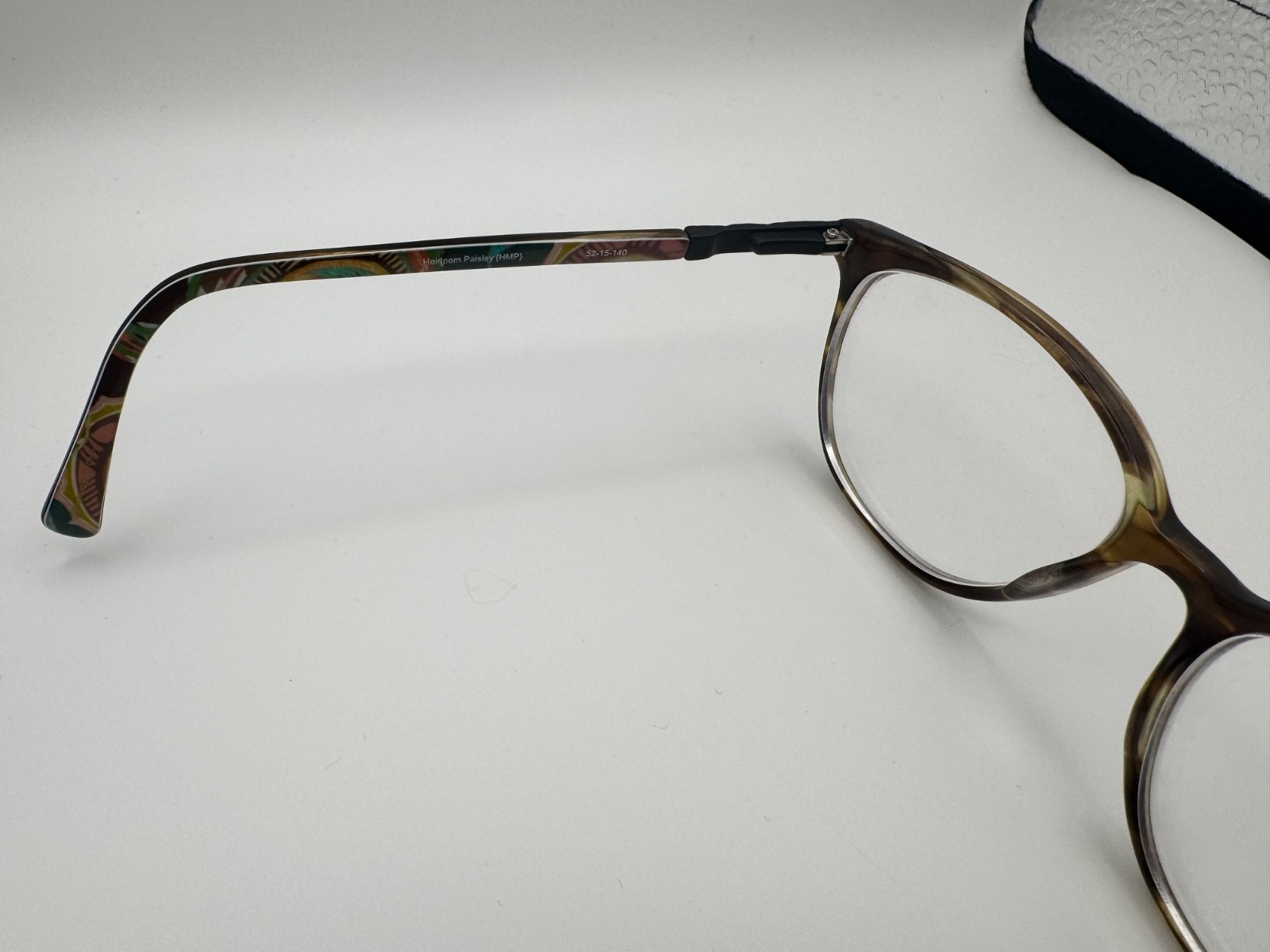 Vera Bradley Madison Eyeglasses Frames 52-15-140 Heirloom Paisley HMP Tortoise