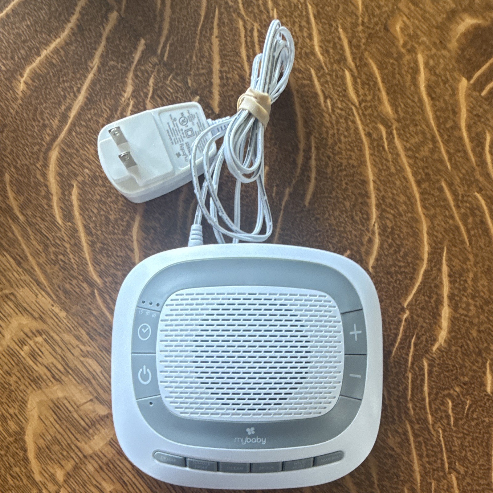 HoMedics myBaby SoundSpa White Noise Machine, White/Gray, MYB-S205 new no box