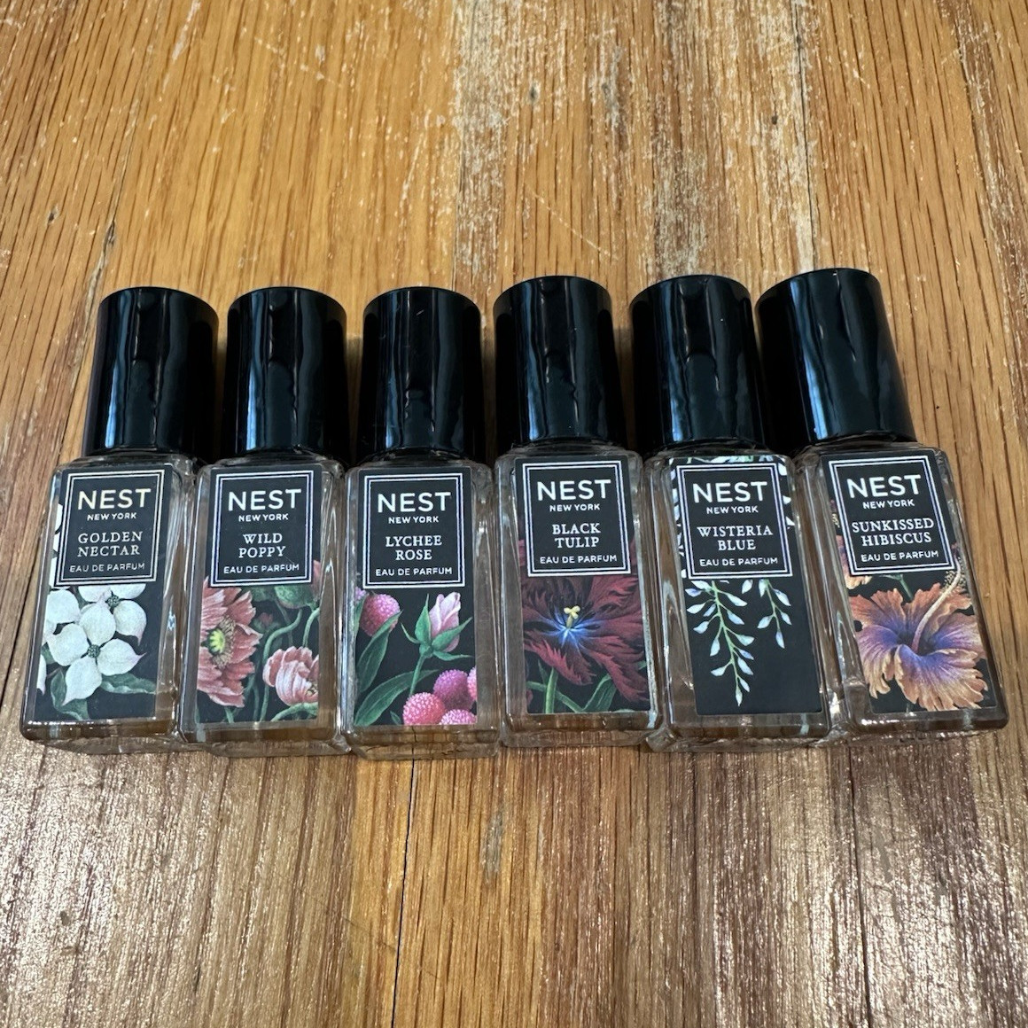 NEST New York Eau de Parfum Mini roller Sample Set 6x 0.1 fl oz (3 mL)