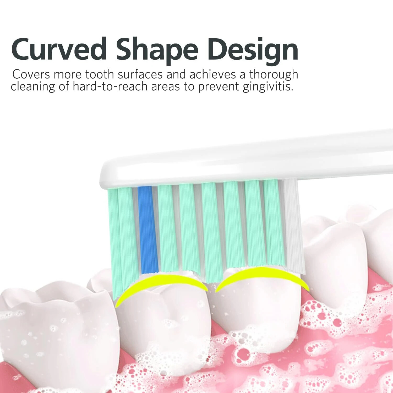 Electric Soft Toothbrush Replacement Brush Heads For Philips Sonicare E Series