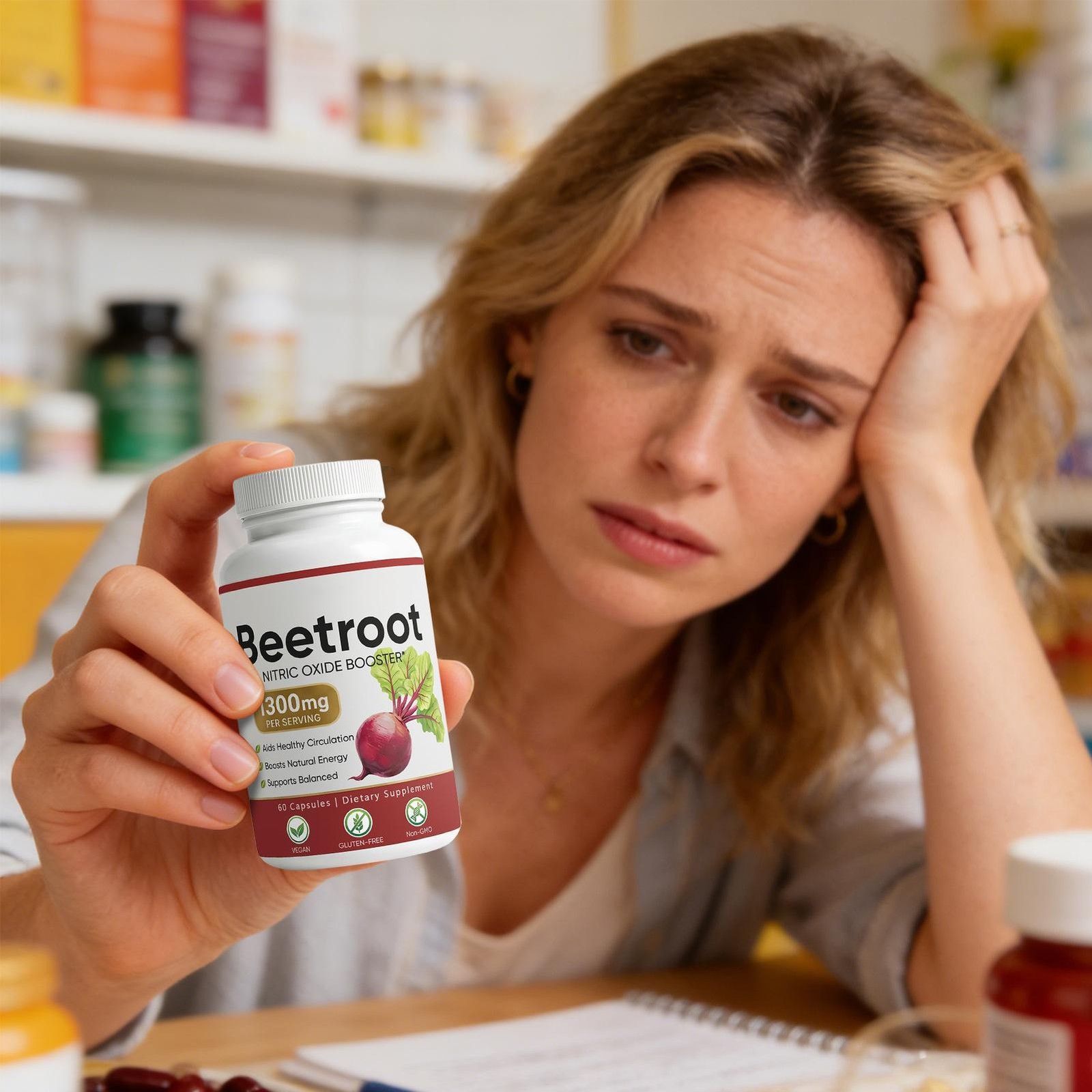 Root Beetroot – 1300mg, Lemeli Beet Lemeli Capsules Boost Vitality 60 Capsules