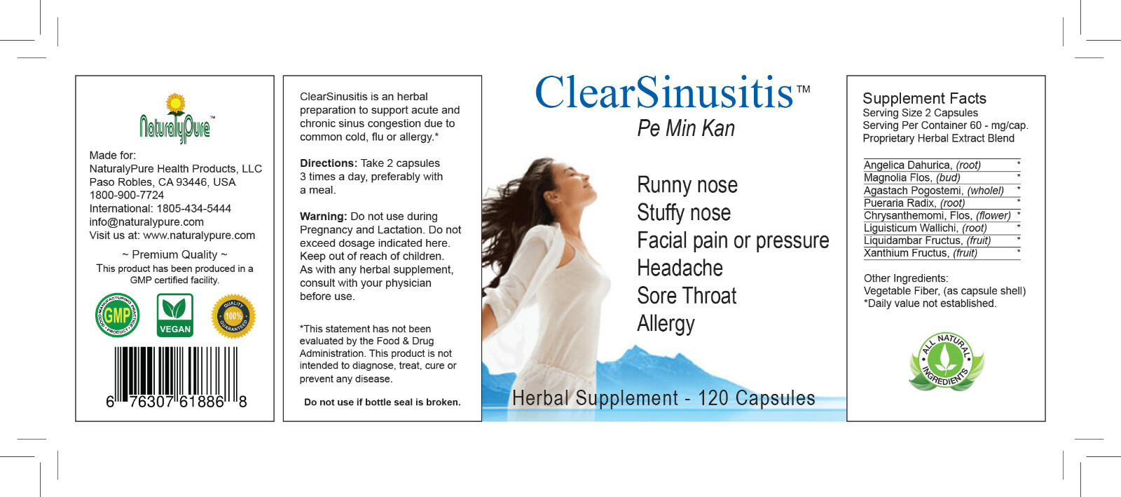 Clear Sinusitis, Controlling Allergy and Sinus Infection The Natural Way.