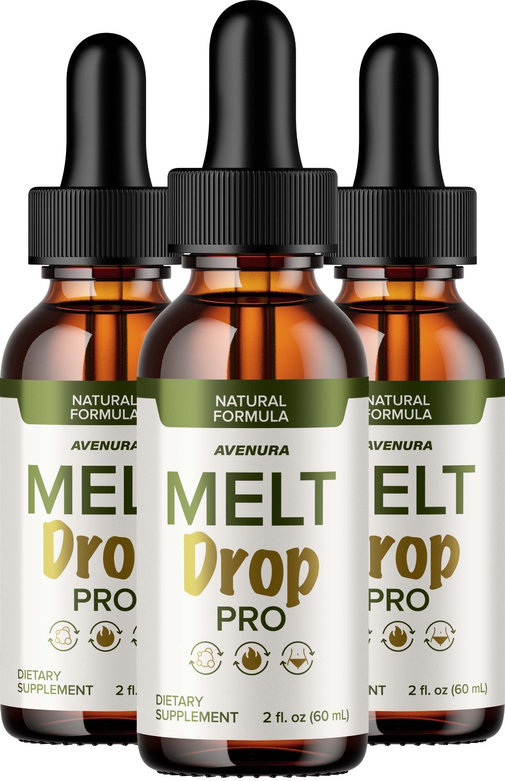 (3 Pack) Melt Drops Pro Drops – MeltDrops Pro Advanced Formula Blood Support