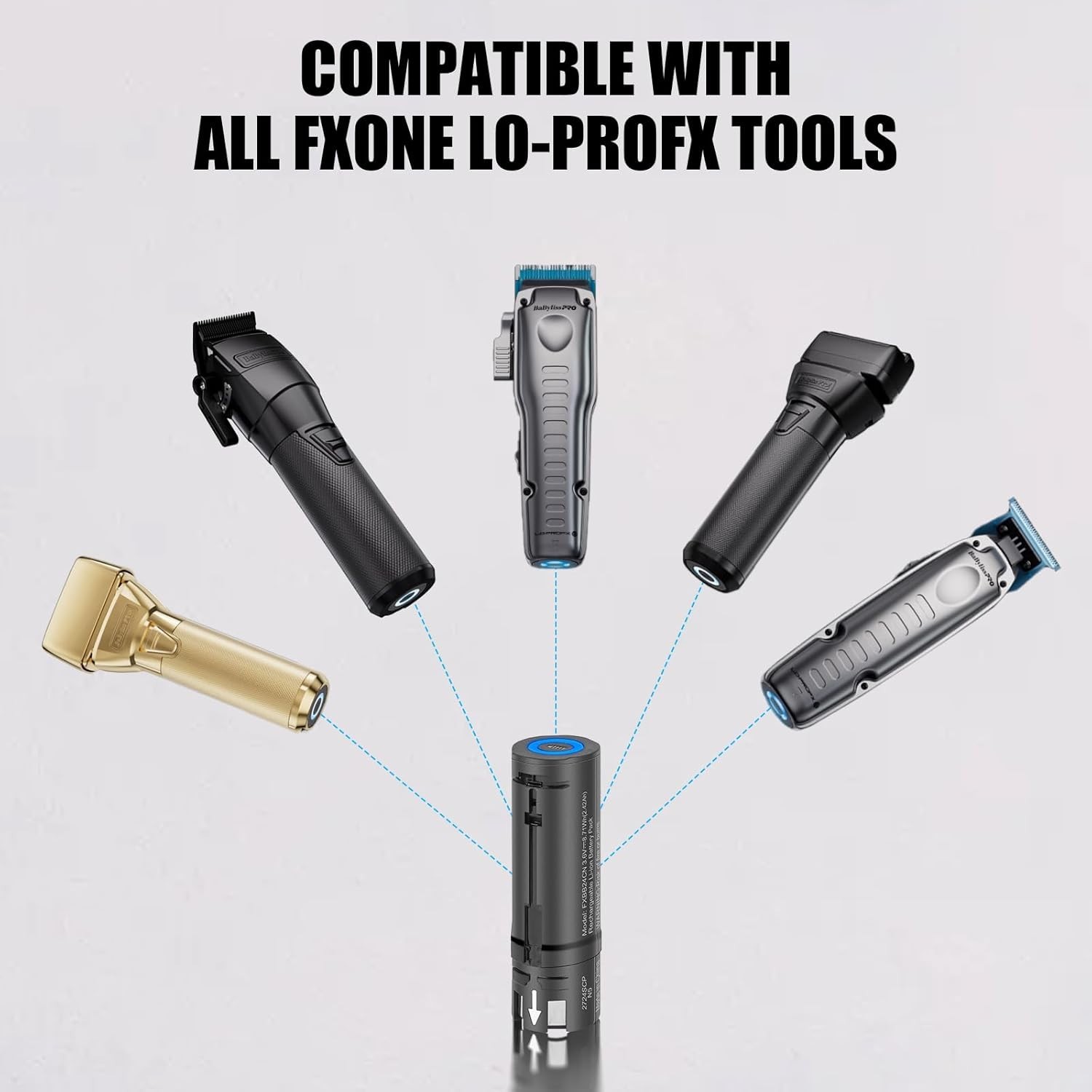 FXBB24 Battery Replacement for BaBylissPRO FXONE Tools – 4-5 Hours Use