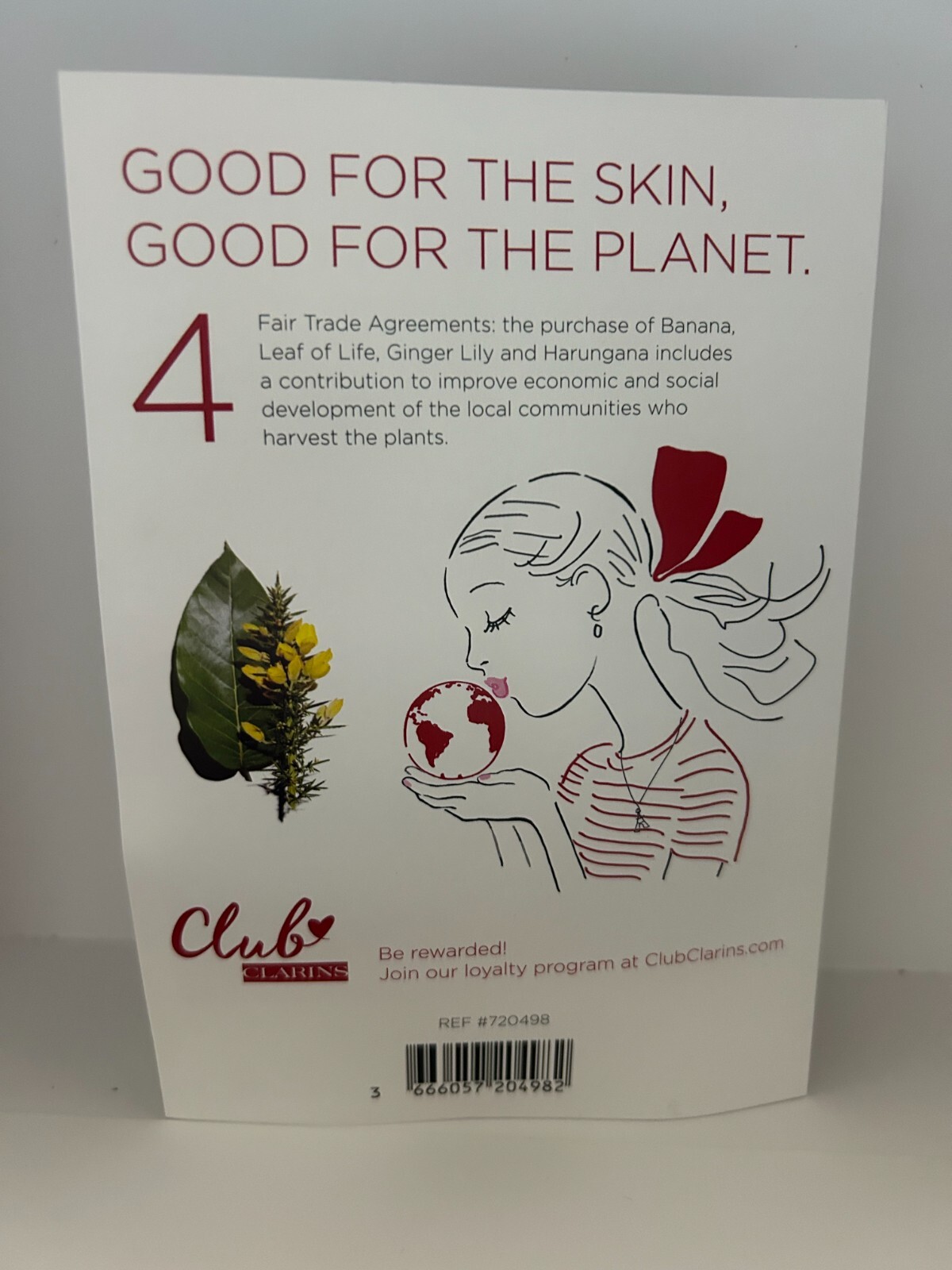 25 Pack Clarins Double Serum + Super Restorative Day Cream Sample Card