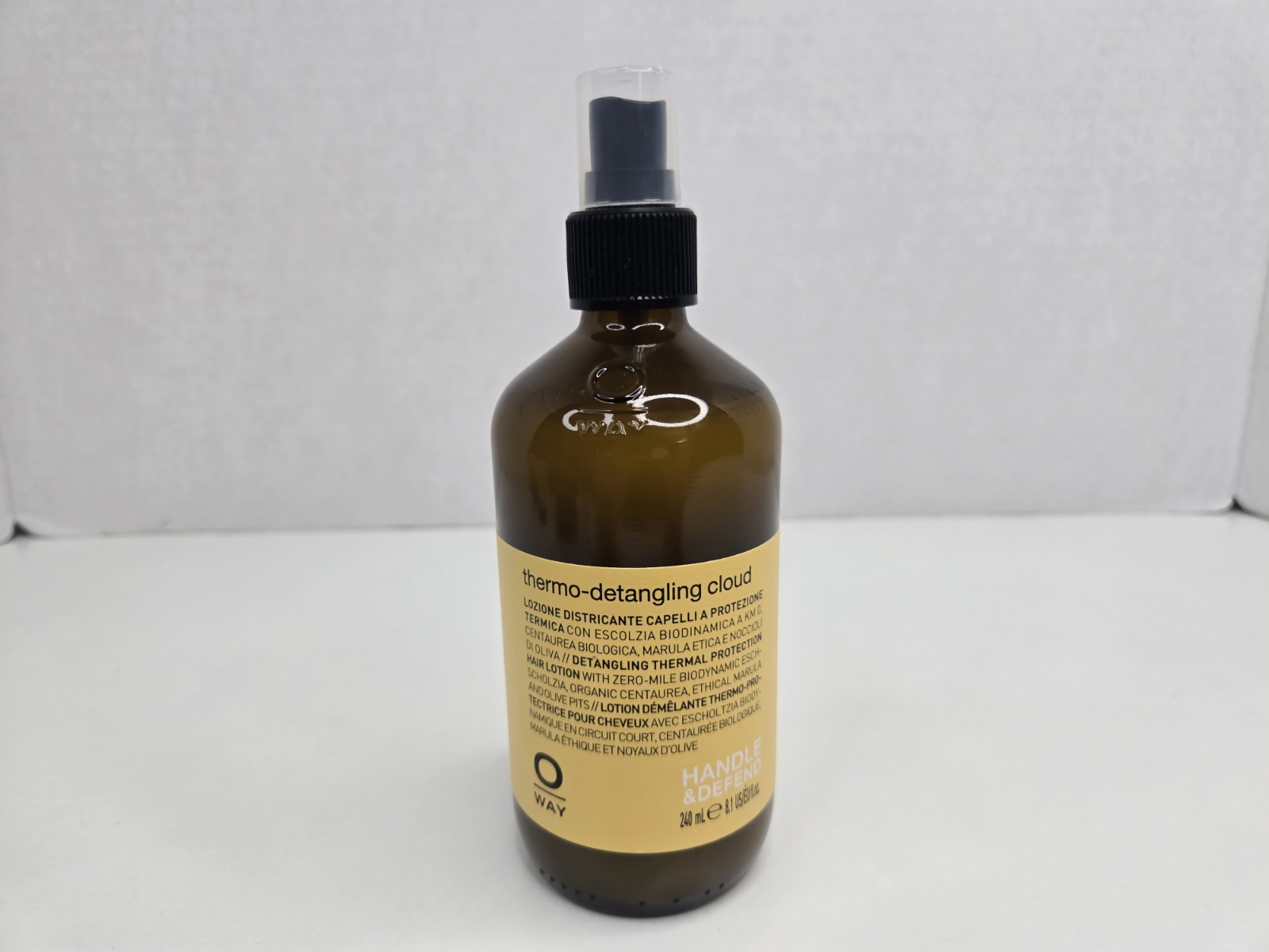 OWAY Thermo Detangling Cloud 240ml 8.1 oz Leave In Spray New Authentic