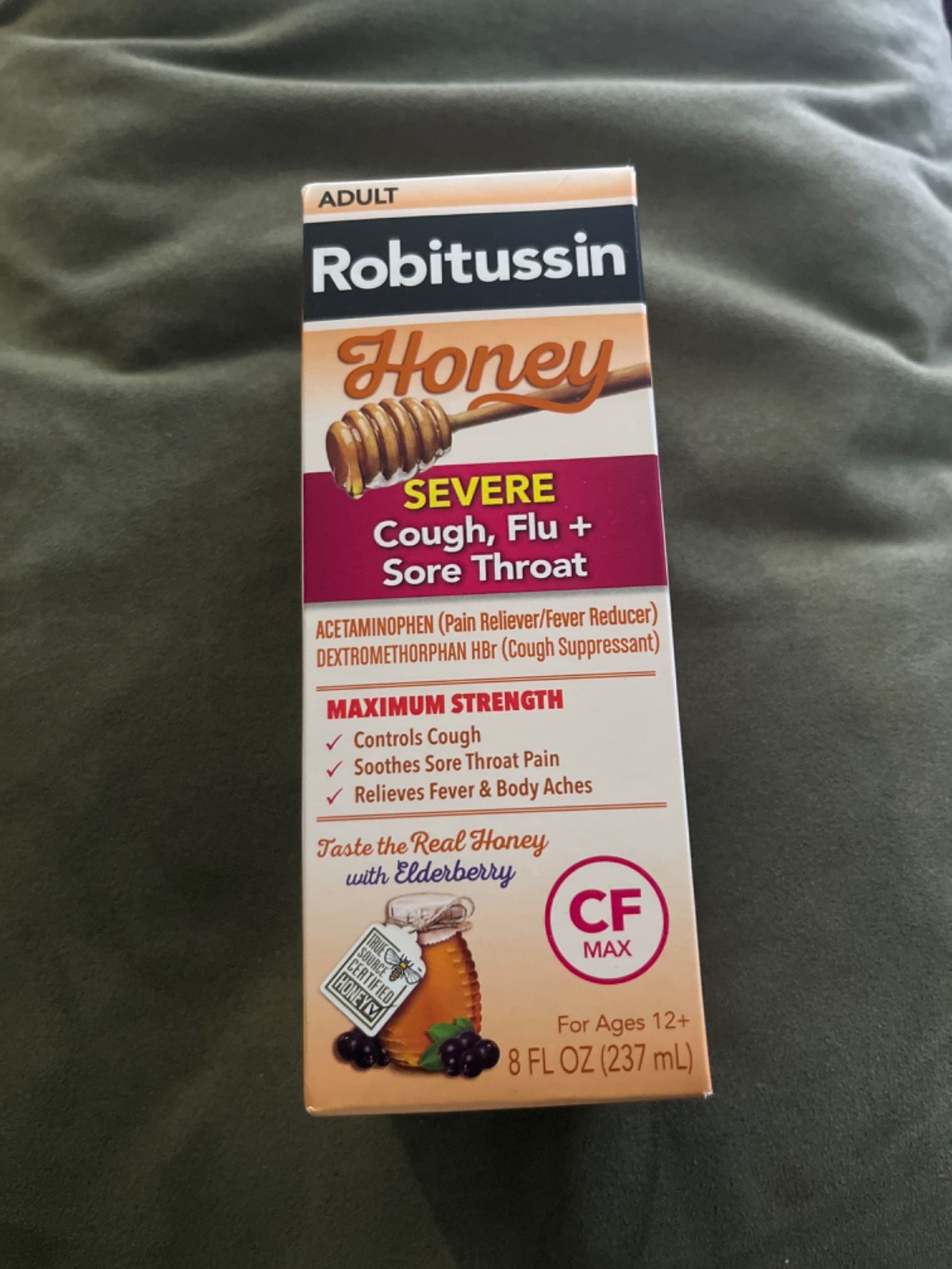Robitussin Cough & Chest Congestion 8 Oz Relief Liquid