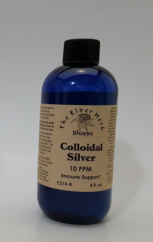 Colloidal Silver (Nano) 8 oz. – 10 ppm The Elder Herb Shoppe