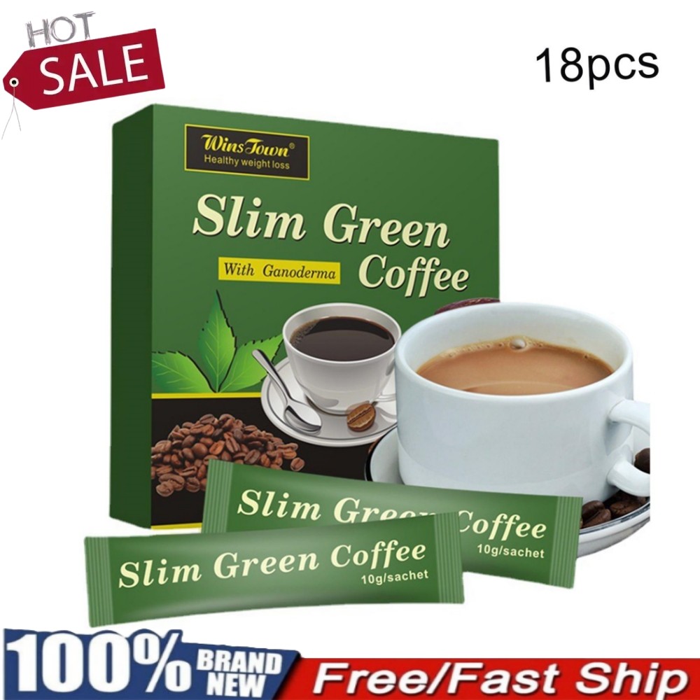 Green Slim Coffee with Ganoderma-Healthy Weight Loss+Natural Metabolism Helps