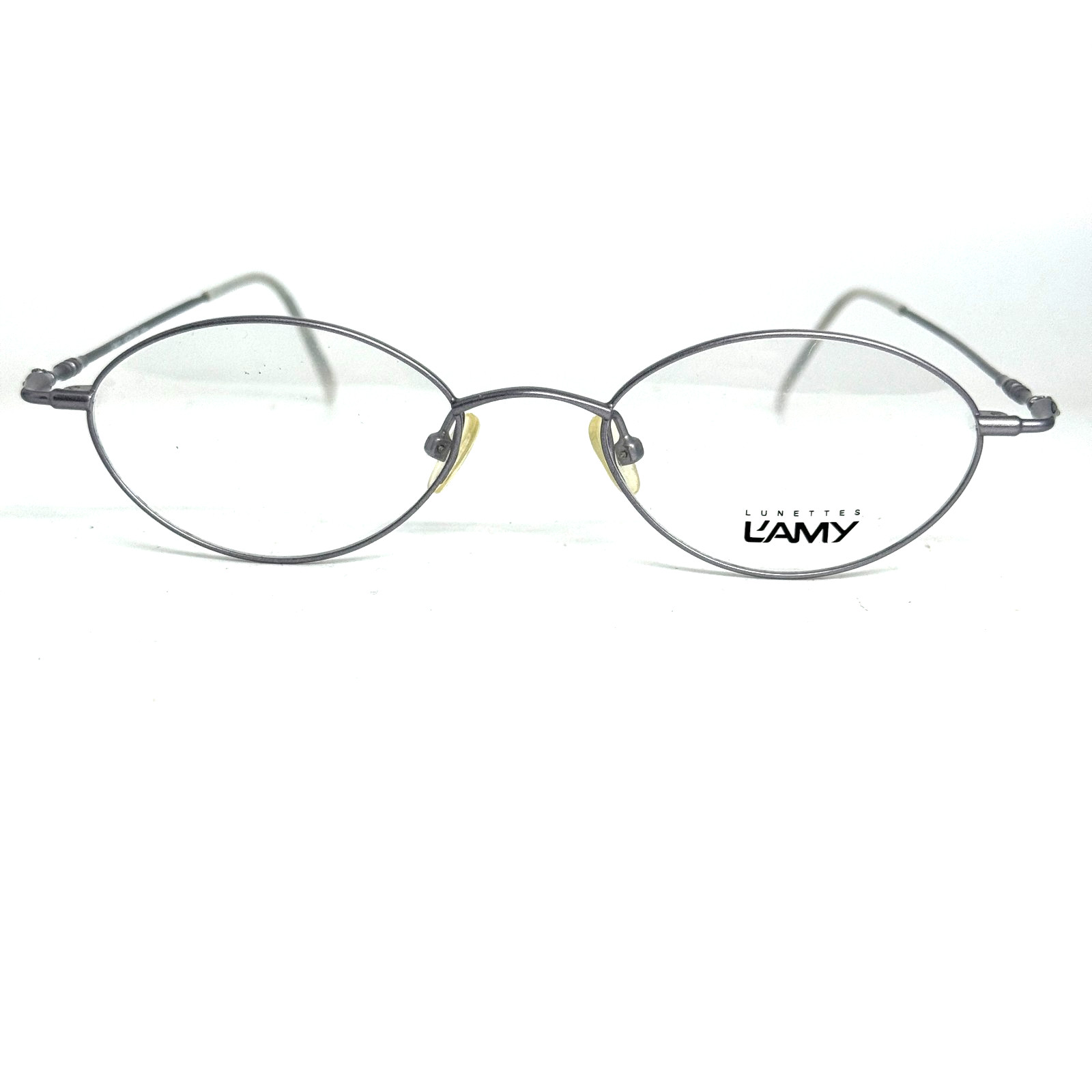 L’Amy L’Accent 205 50-18-140mm, Gray-Purple Hue Metal Frame Eyeglasses H19594