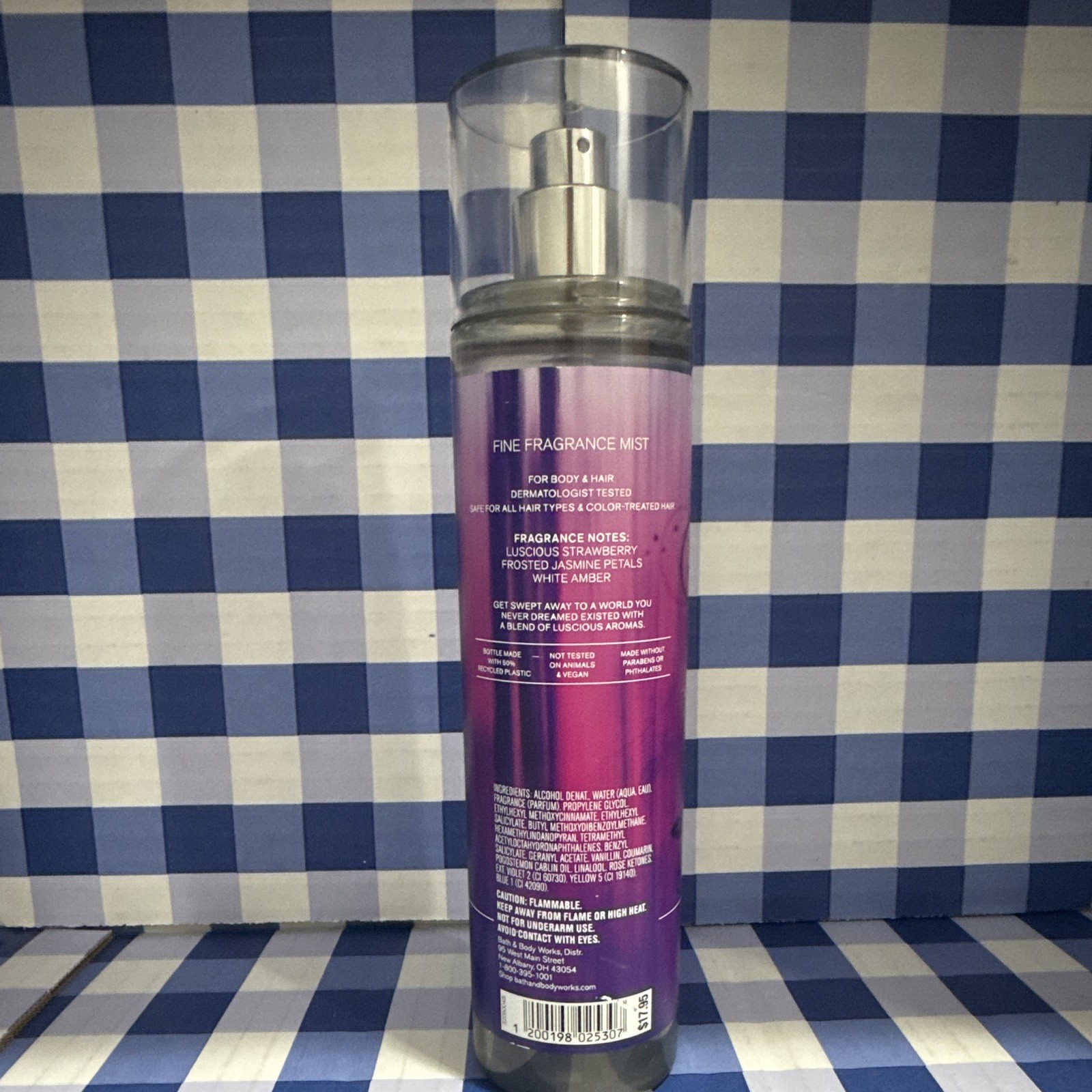 Bath & Body Works Secret Wonderland Body Mist Strawberry Jasmine Amber 8 fl oz