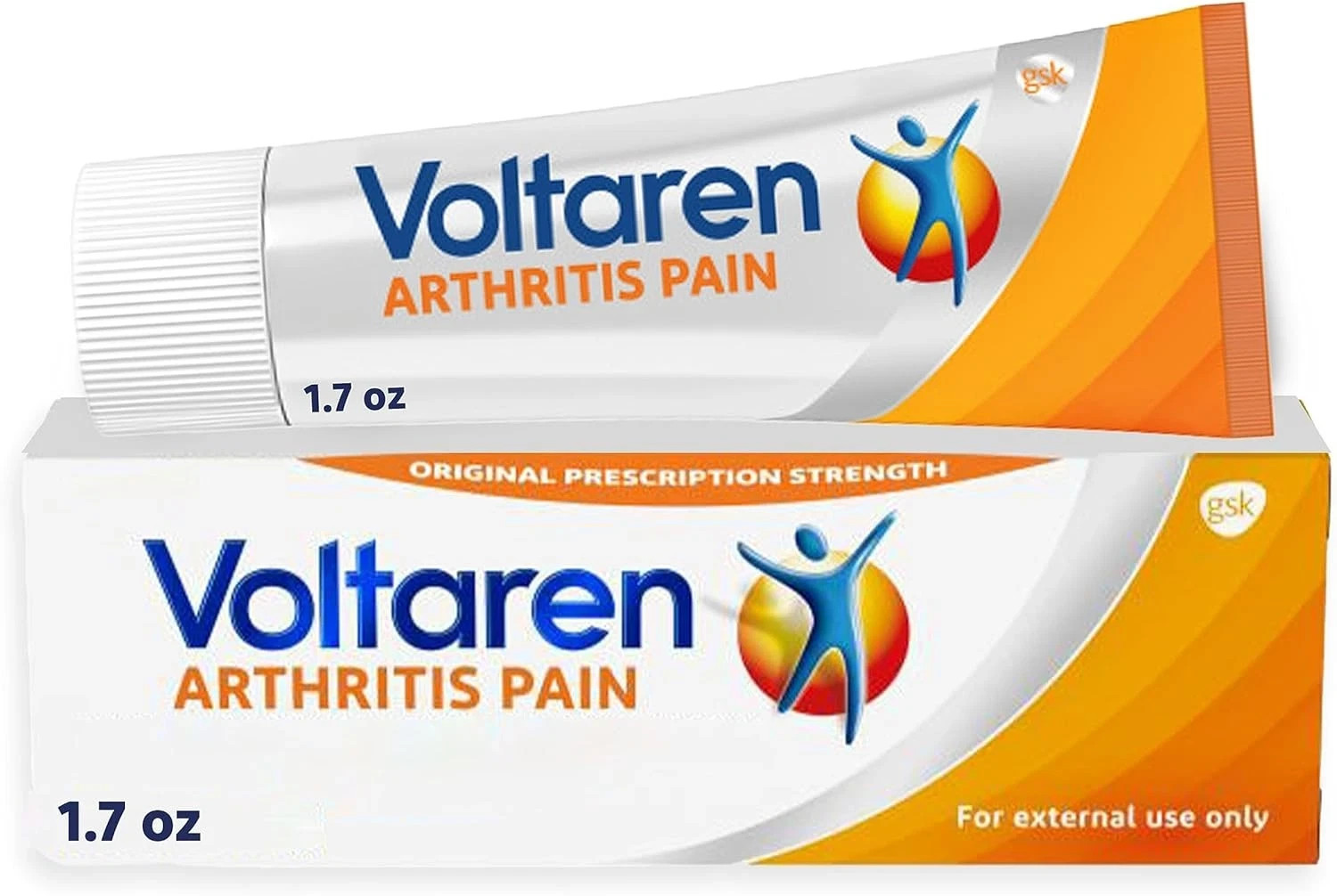 Voltaren Arthritis Pain Gel 1.7 oz (50g) Topical NSAID – Fast Relief Pack of 1