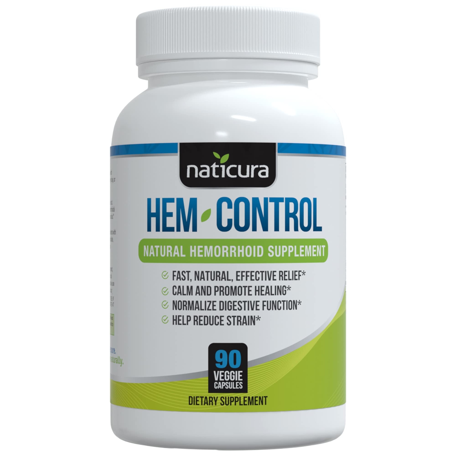 Naticura Hem-Control – Fast Effective Hemorrhoid Treatment Supplement – Power